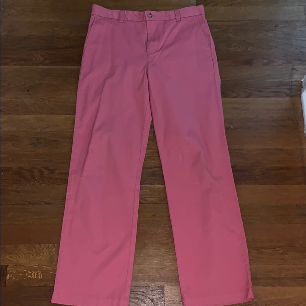 Vineyard Vines  dress pants red